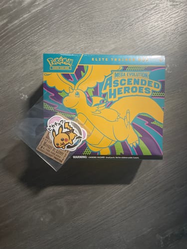 Customer photo review of Pokemon Ascended Heroes Elite Trainer Box
