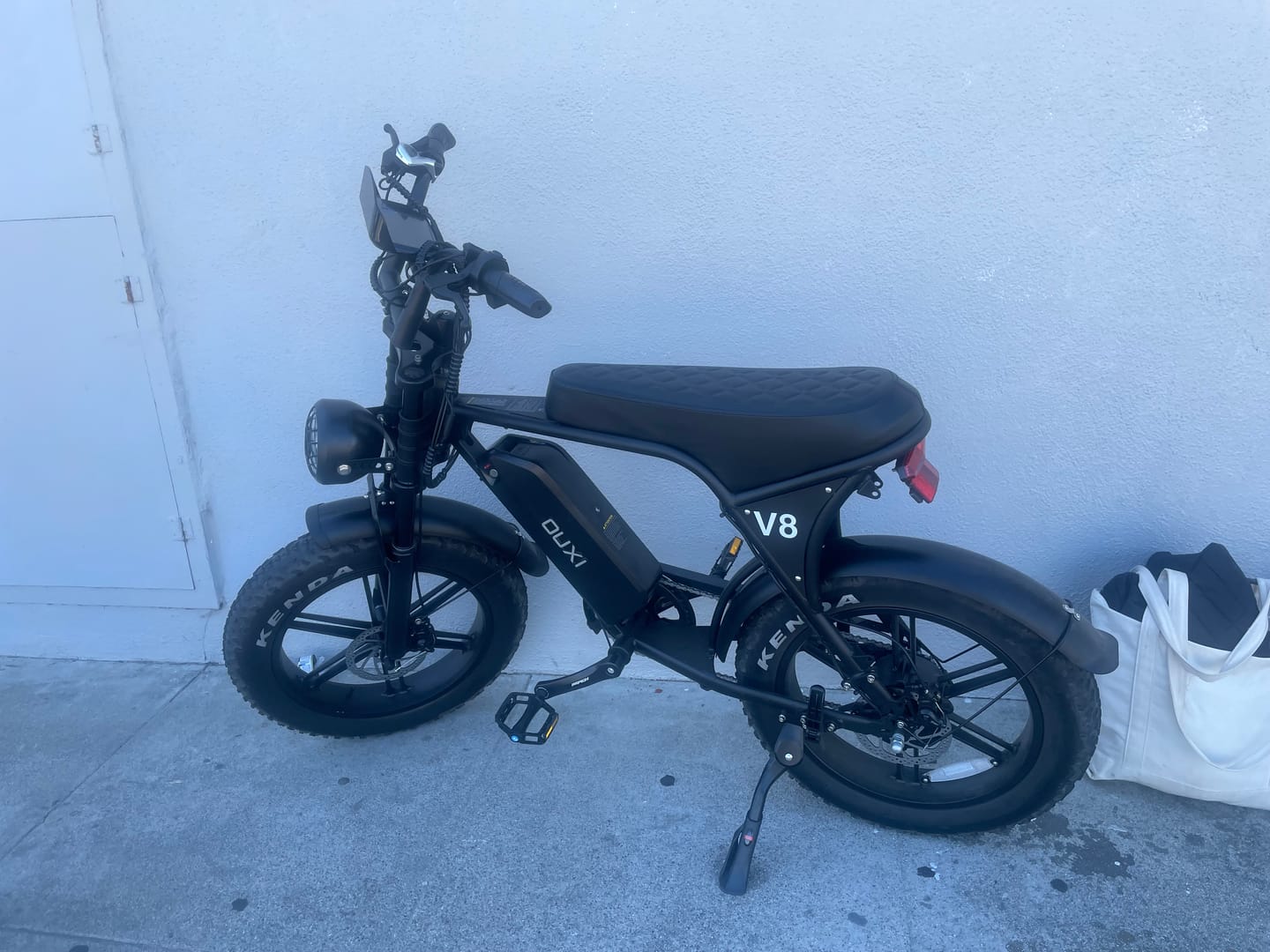Customer photo review of OUXI V8 750W Fat Tire Electric Bike