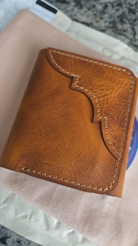 Customer photo review of Western Trifold Wallet