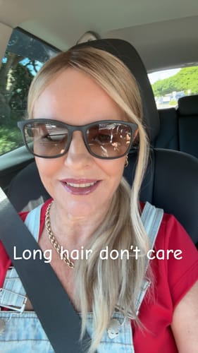 Customer photo review of Maple Butter // Illusion Lace Topper