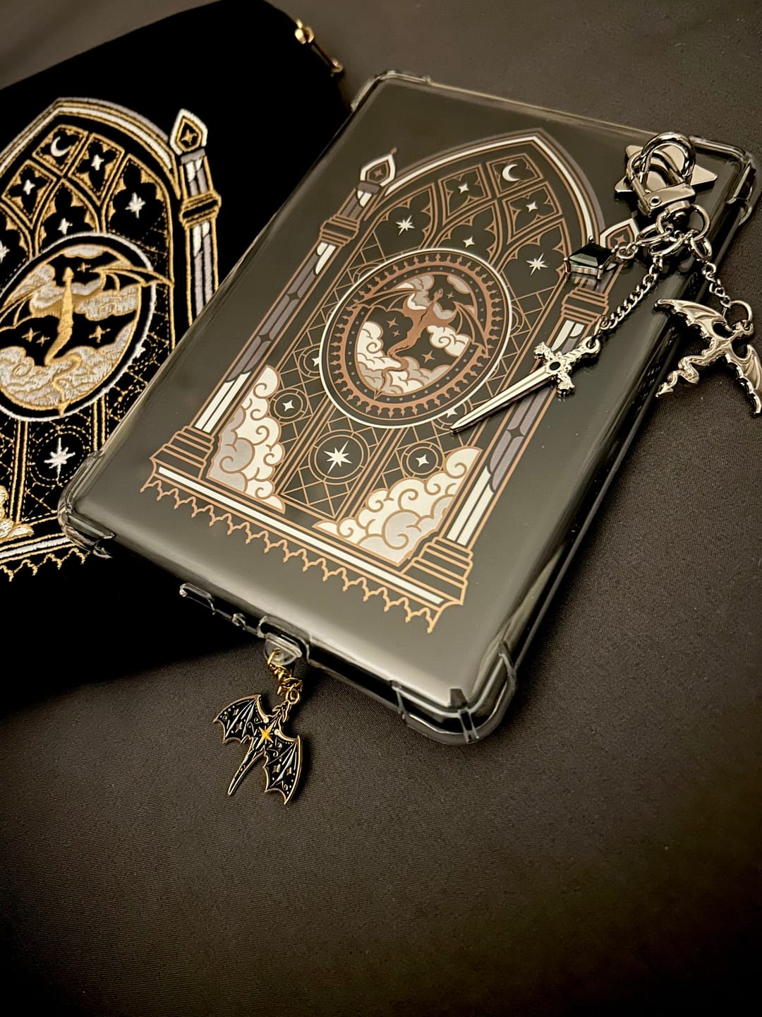 Customer photo review of Dragon Lore eReader Sticker Insert