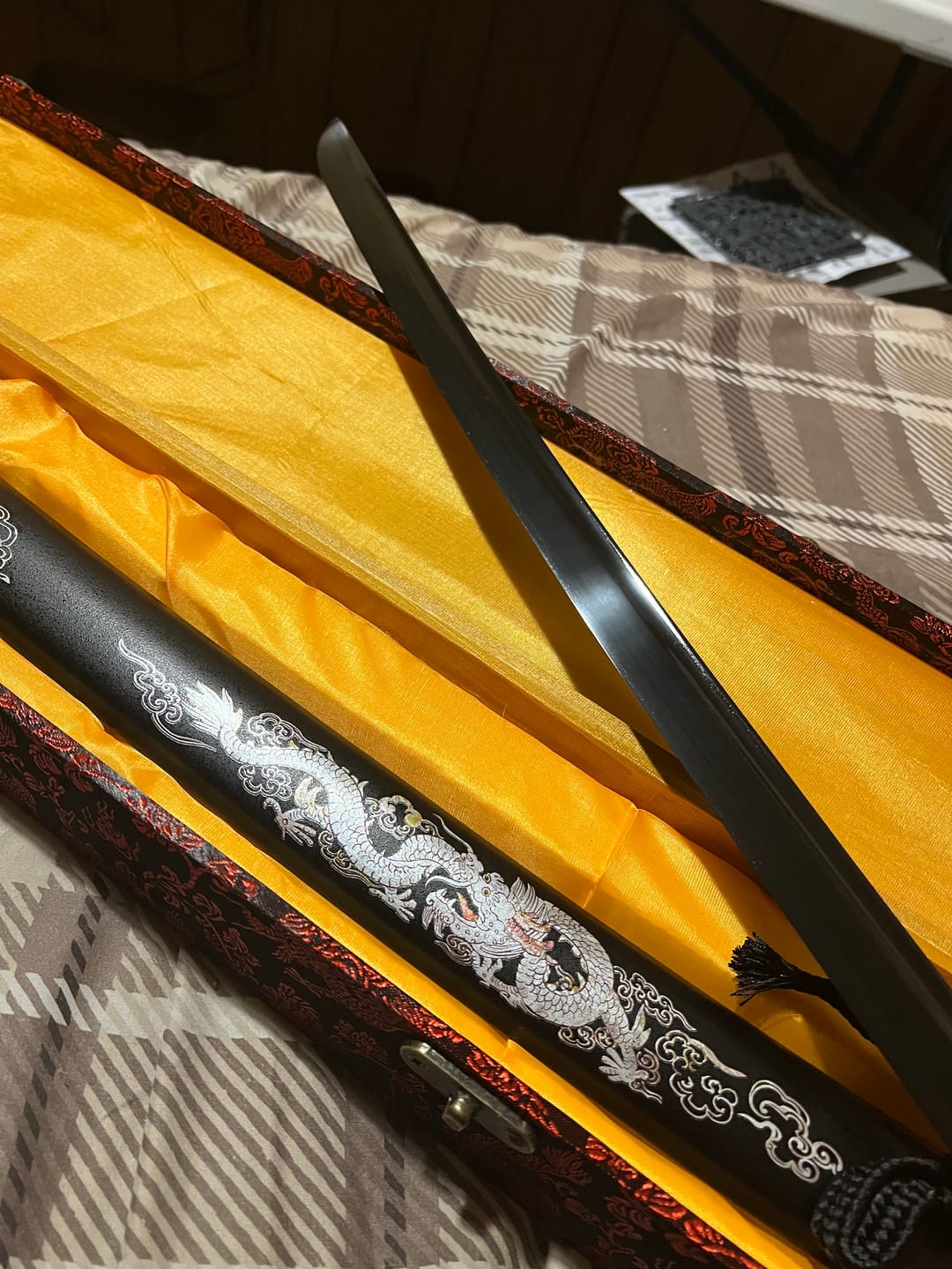 Customer photo review of Black Blade Katana