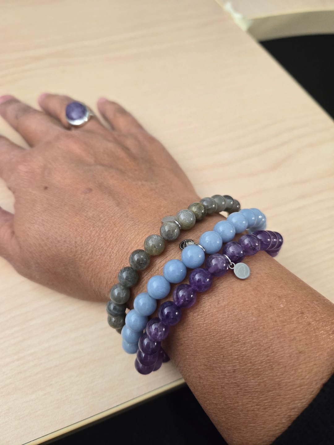 Customer photo review of Intuition Bracelet Pack