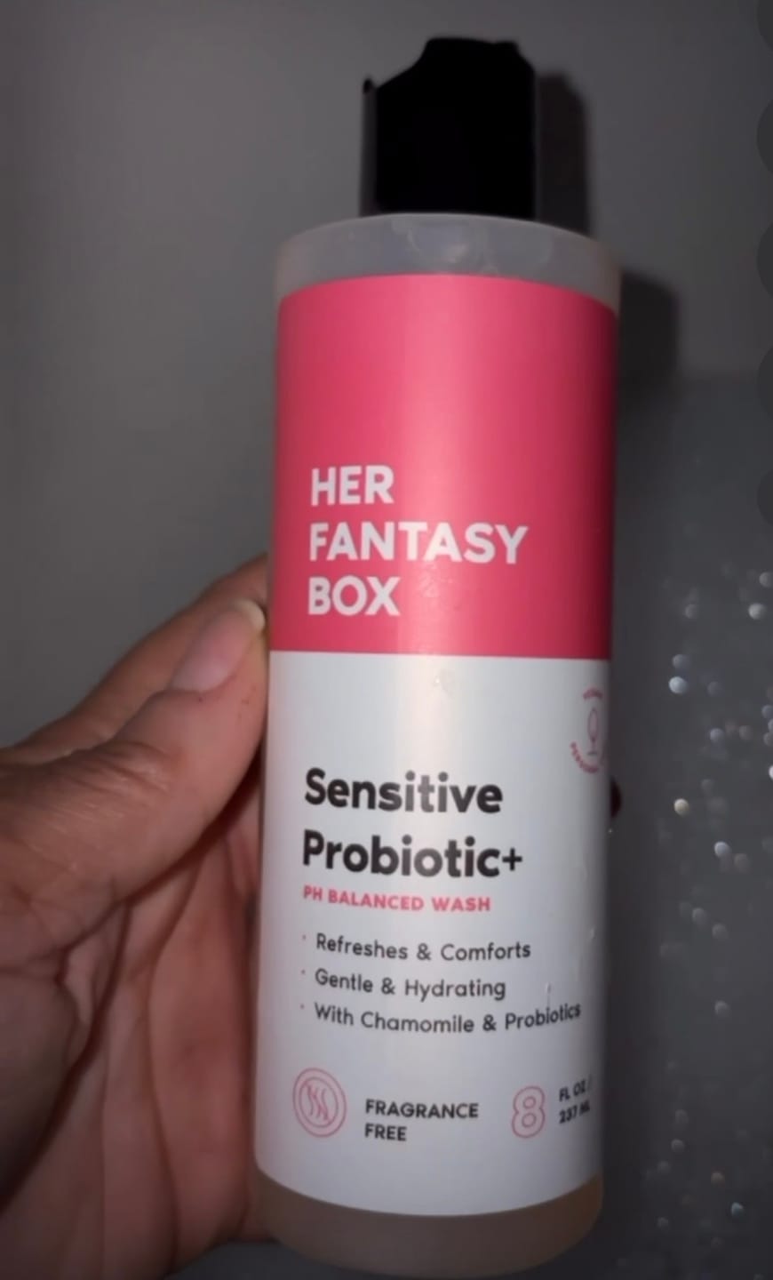 Customer photo review of Sensitive Probiotic+ pH Balanced Feminine Wash