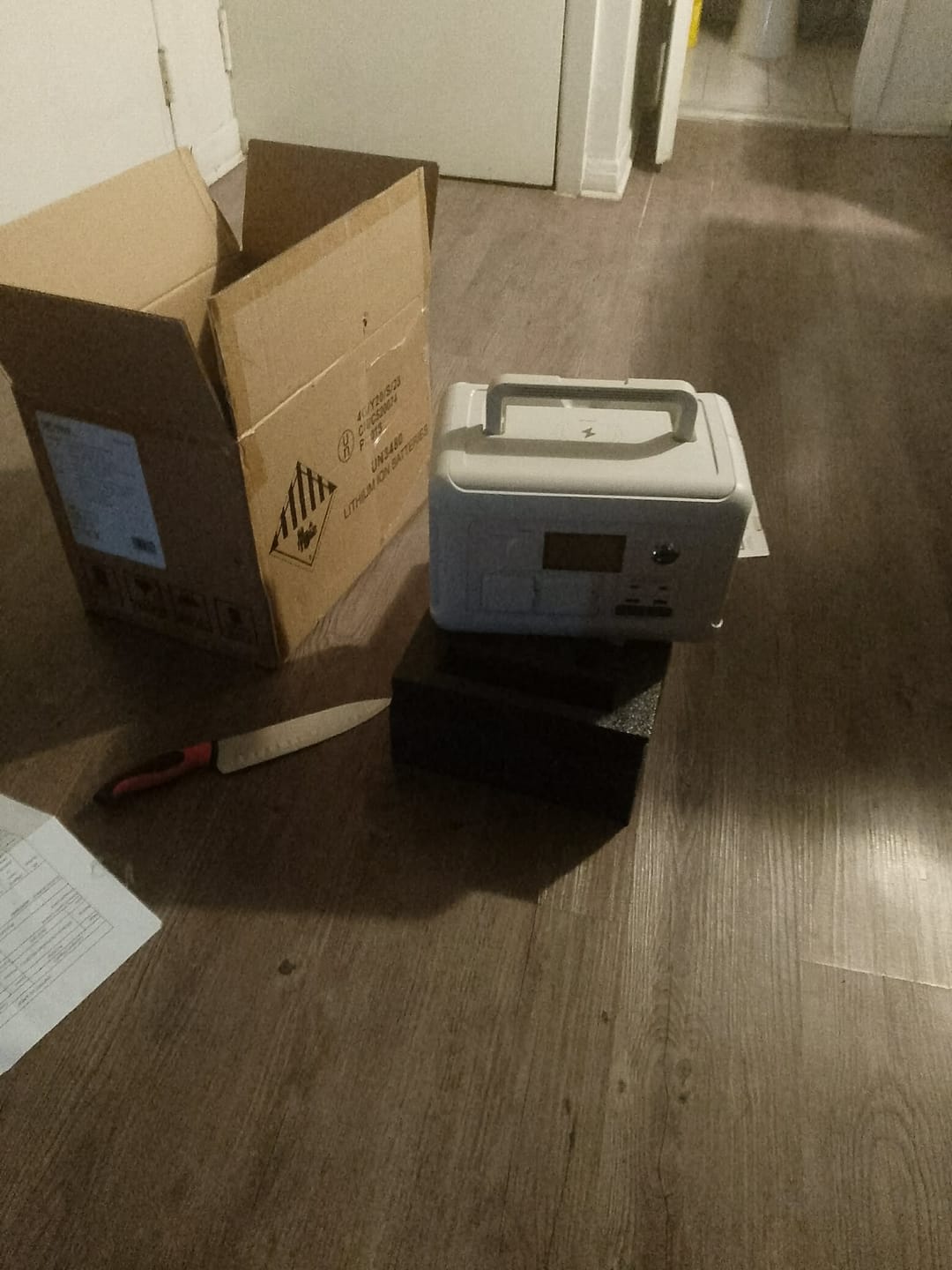 Customer photo review of ALLPOWERS R600 Portable Power Station 600W 299Wh LiFeP04 Battery