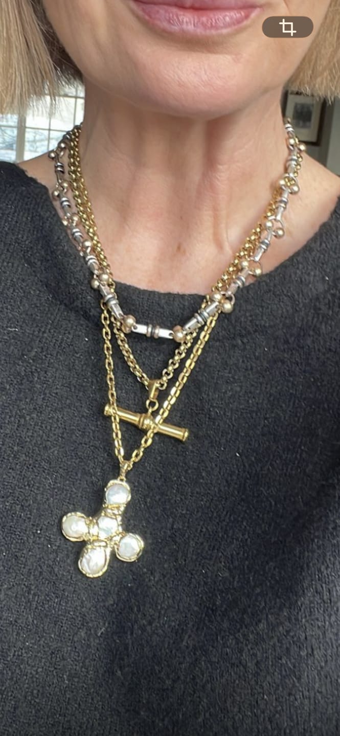 Customer photo review of Smaller Sorelle Necklace