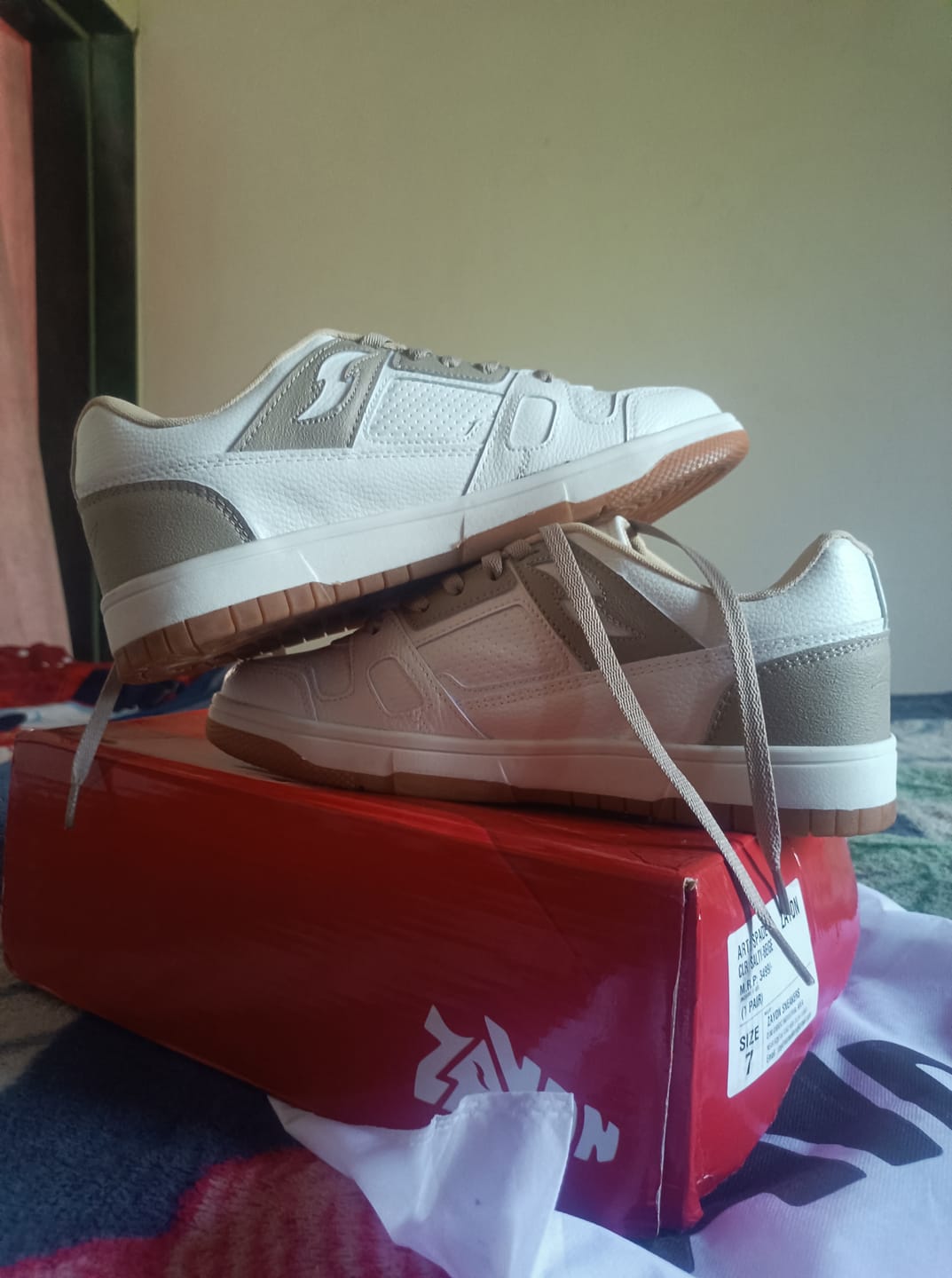 Customer photo review of SPADE Salty Beige