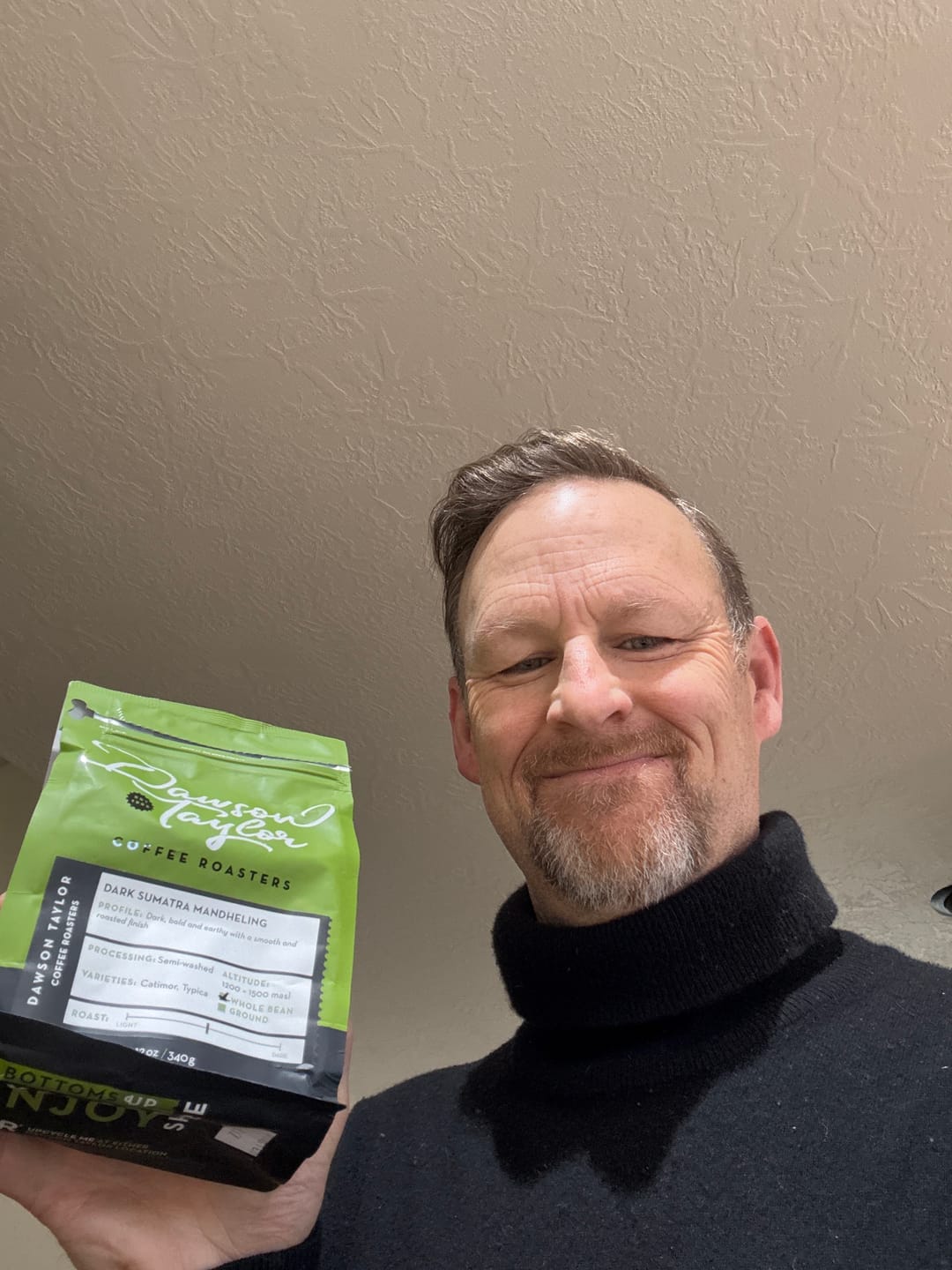 Customer photo review of Dark Sumatra Mandheling