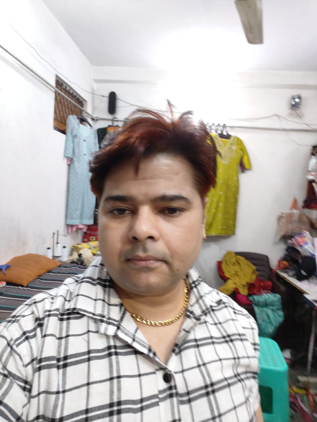 Customer photo review of Gold Figaro Chain for Men