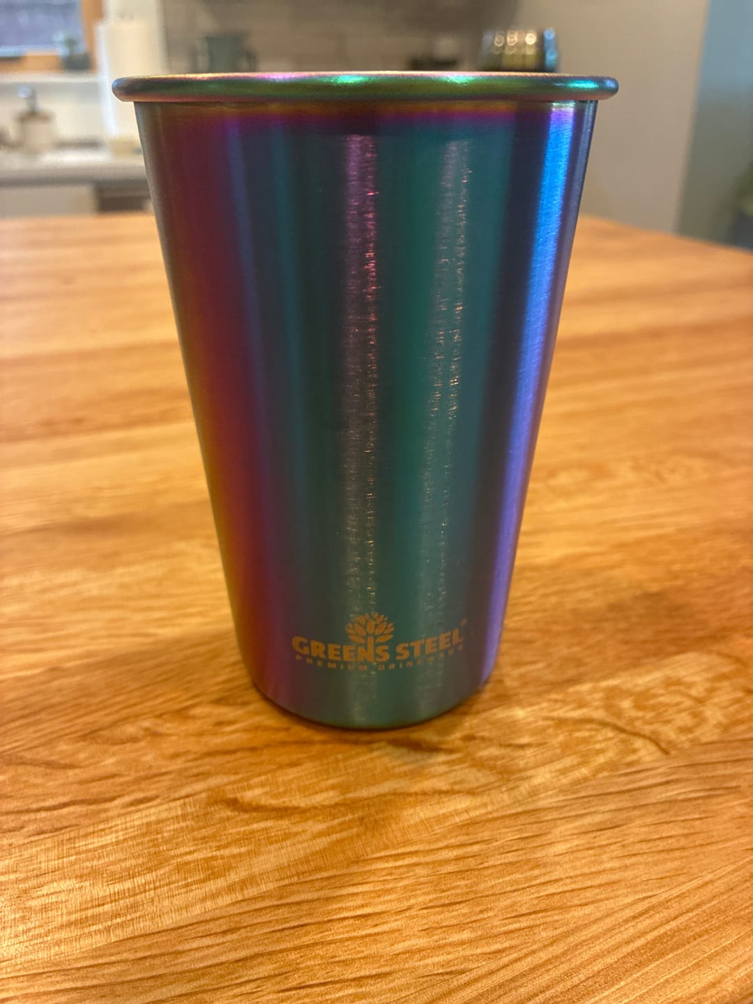 Customer photo review of Stainless Steel Cups - 10 oz, 16 oz and 20 oz