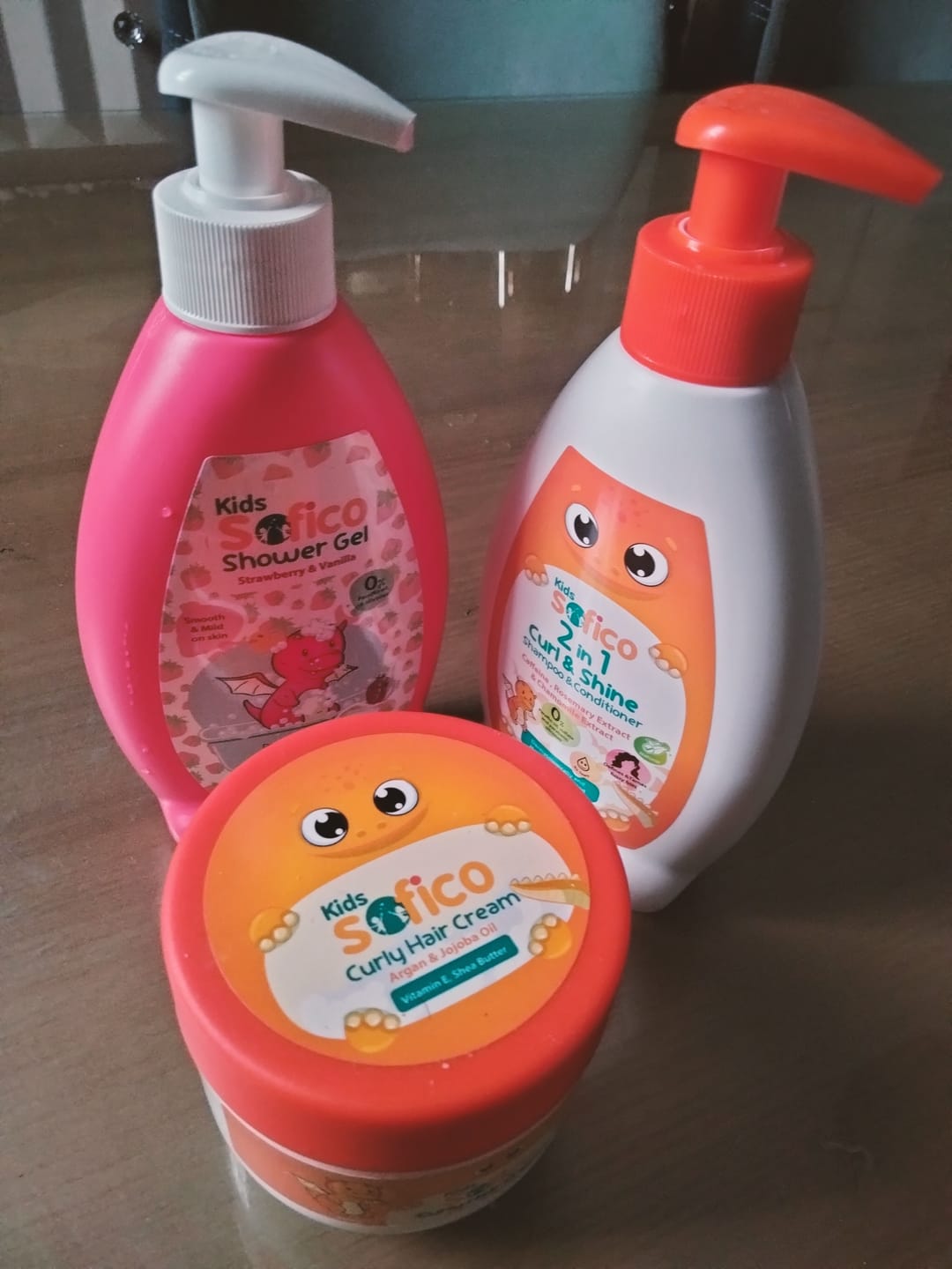 Customer photo review of Sofico Kids Hair & Body Mist Pink Spirit 200 ml