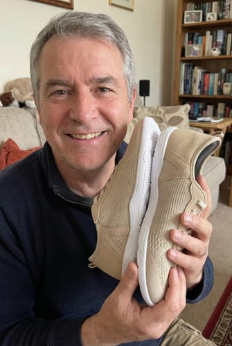 Customer photo review of HF Stride – Hands-Off & Ergonomic Barefoot Shoes