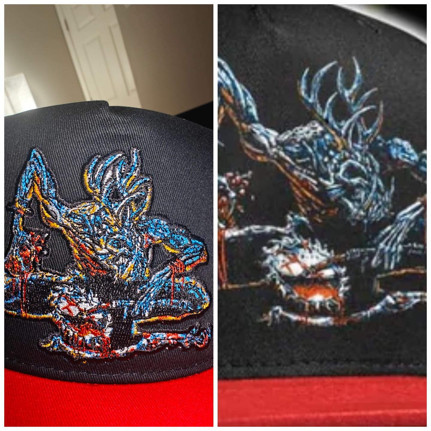 Customer photo review of Suffocation - Human Waste - Snapback Hat