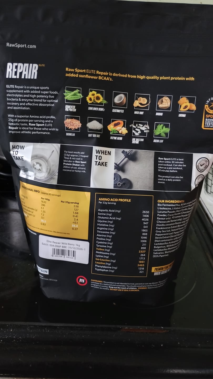 Customer photo review of Mass Gainer Professional - Informed Sport