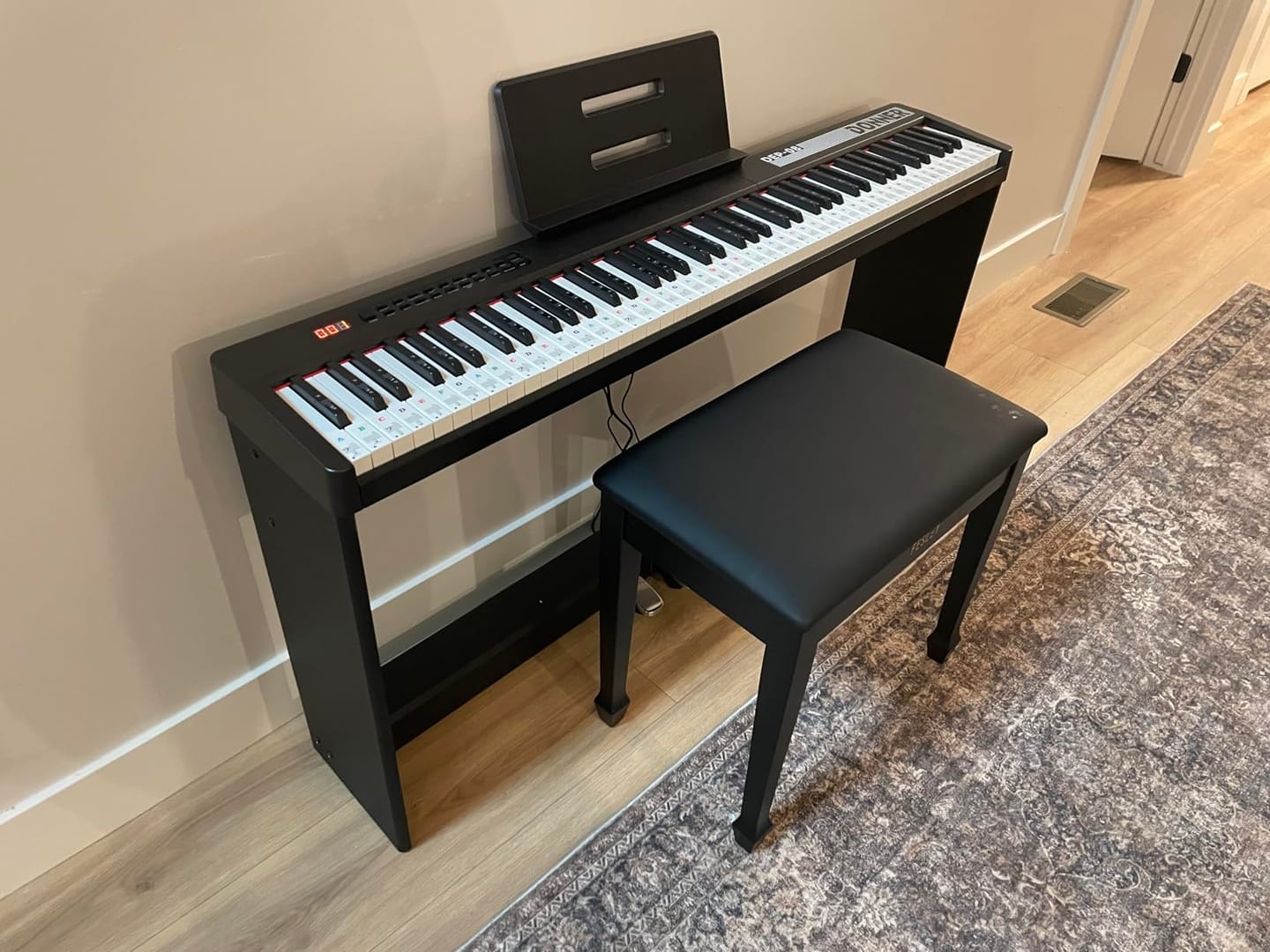 Customer photo review of Donner DEP-08 Piano Numérique