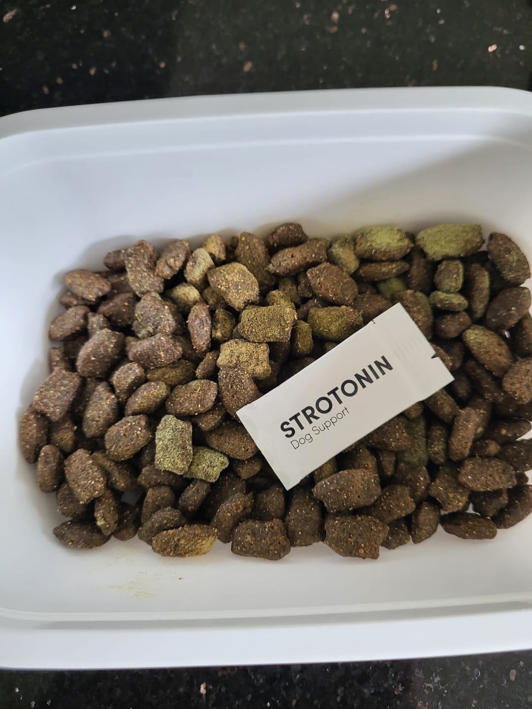 Customer photo review of Strotonin Dog Support