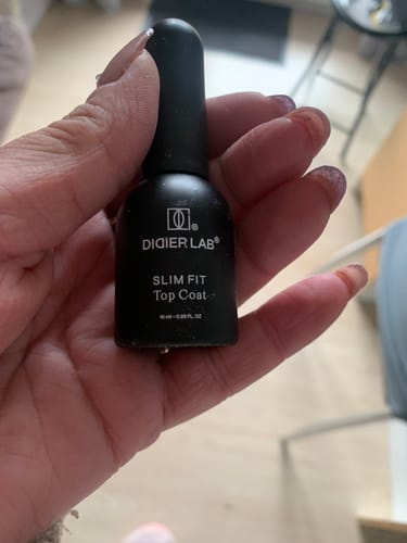 Customer photo review of Top coat Semi-Permanent Slim Fit No Wipe Didier lab 10ml