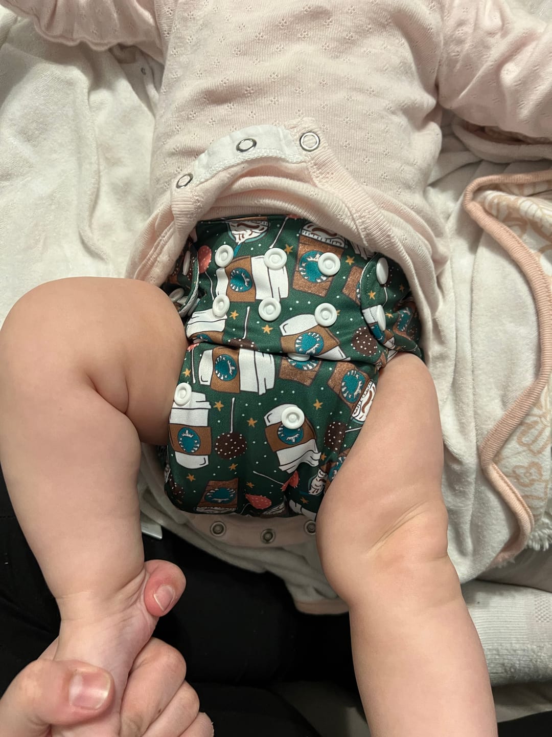 Customer photo review of Slim Fit Pocket Cloth Diaper