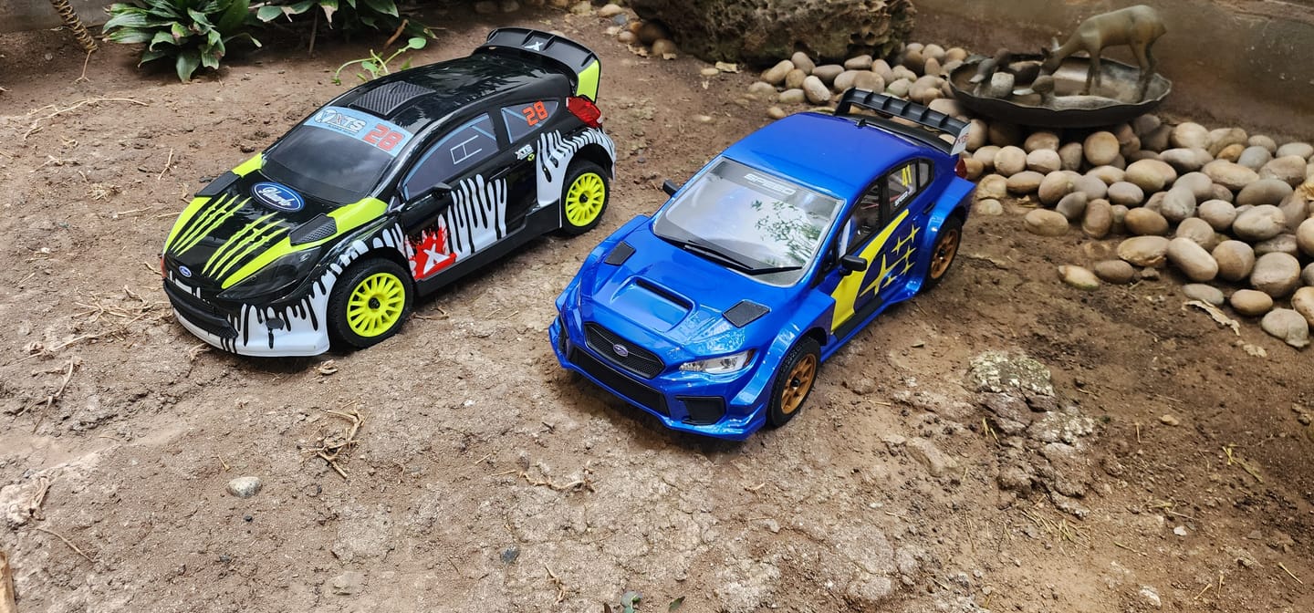 Customer photo review of Rlaarlo 1/10 Scale RTR 4WD Carbon Fiber Brushless RC Rally Car | XTS-S10