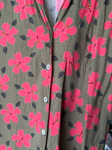 Customer photo review of Aloha Shirt Dress - Maui