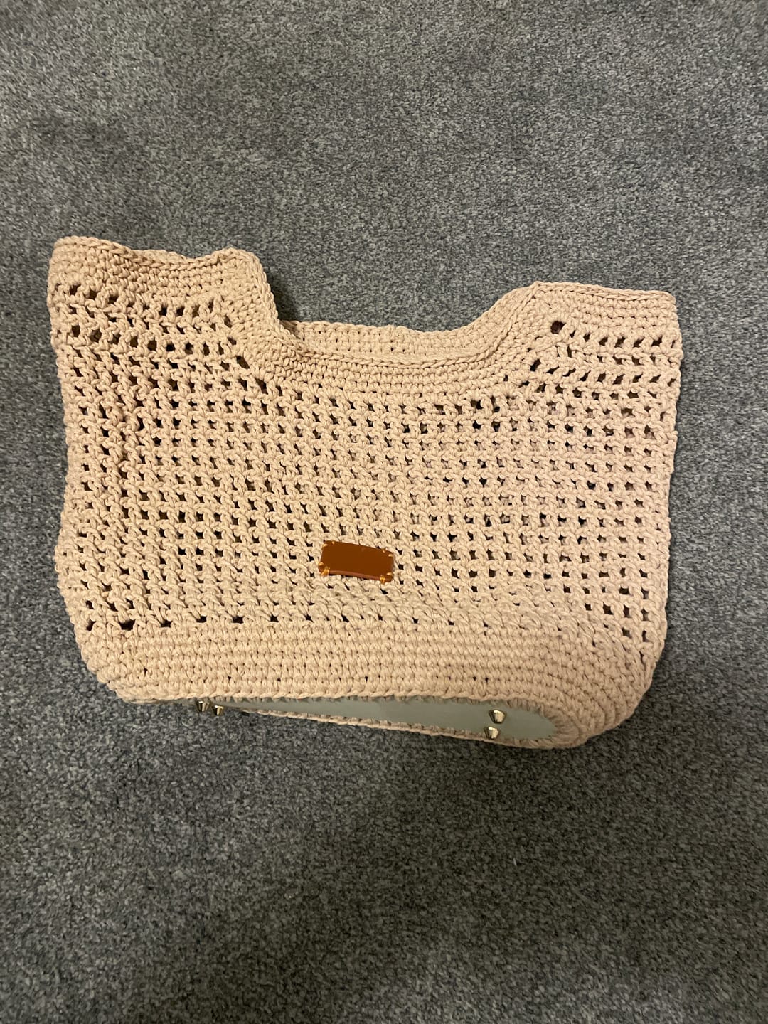 Customer photo review of CrochetPark™ Sunny Beach Tote crochet kit