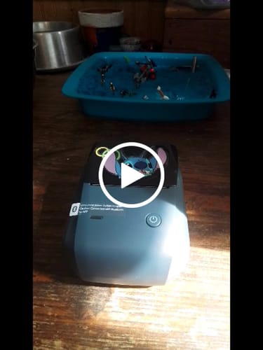 Customer video review of NIIMBOT B1 Inkless Thermal Label Printer, Create Professional Business Labels with Ease