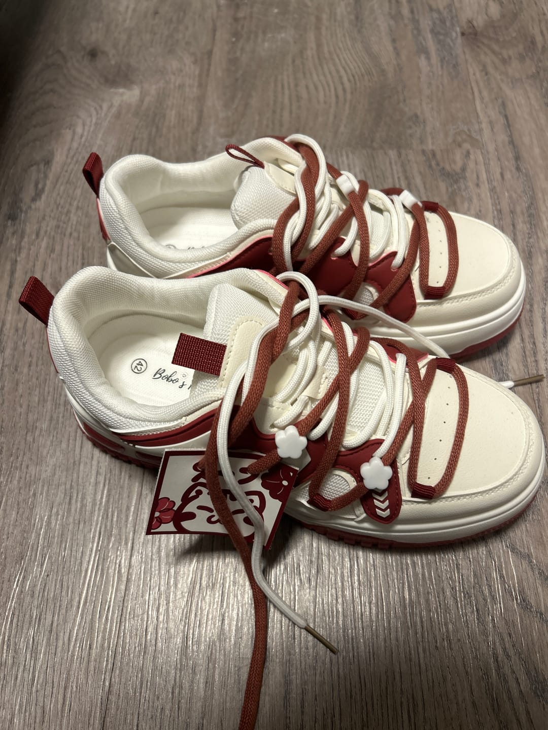 Customer photo review of Chubby Neko Chunky Casual Sneakers - Unisex
