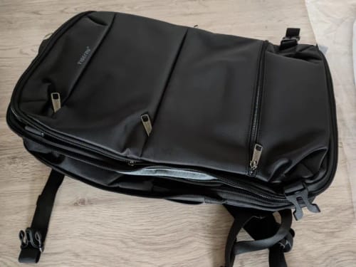 Customer photo review of The Spacesaver Travel Bag 2.0