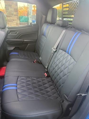 Customer photo review of Premium Custom-Fit Seat Covers