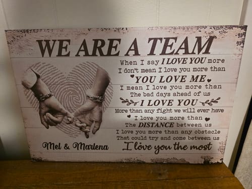 Customer photo review of Apology Gift For Her - Alluring Beauty Necklace - I'm Sorry I Hurt You!