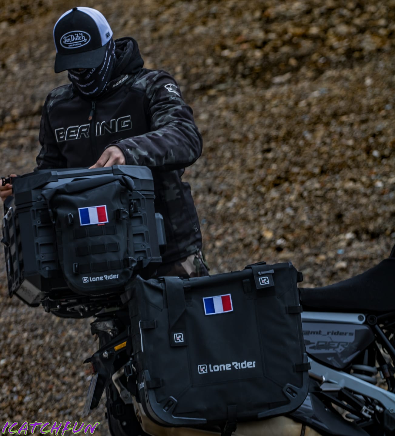 Customer photo review of Lone Rider World Flags