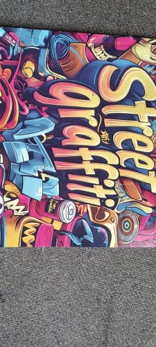 Customer photo review of Graffiti Street Art – Libro para Colorear