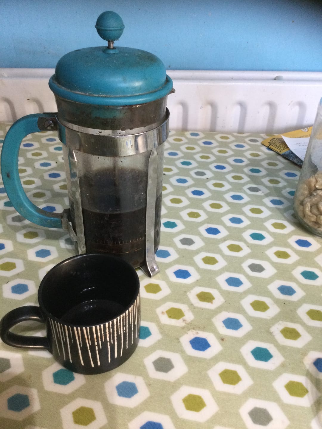 Customer photo review of Dark Roast Espresso Fairtrade Organic Coffee Beans 1 kg