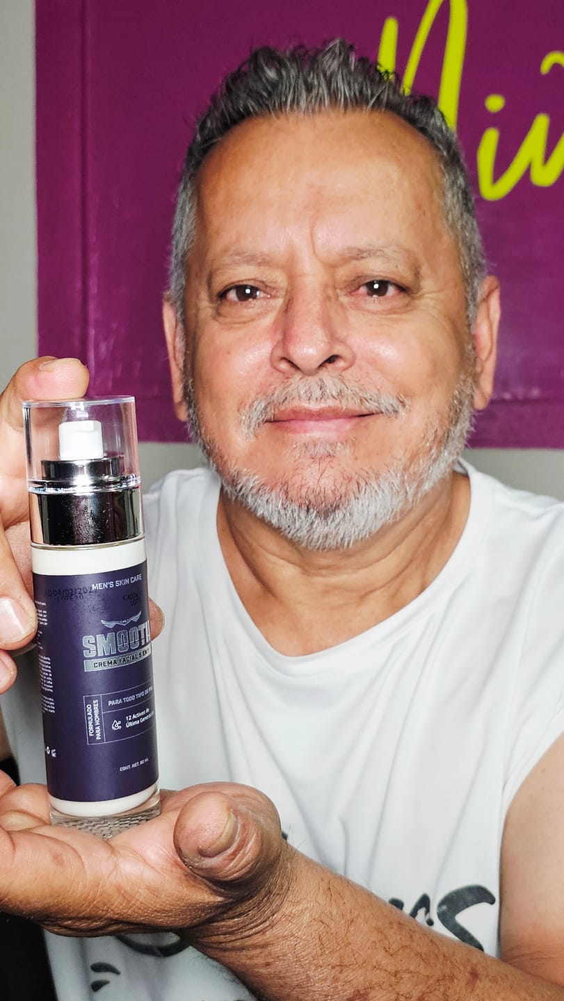 Customer photo review of Crema Facial 5 en 1