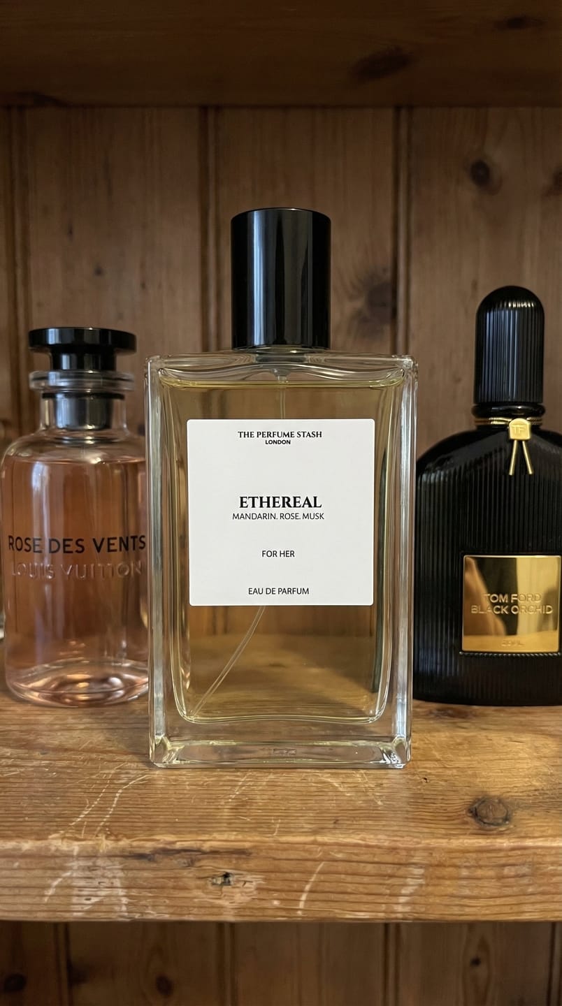 Customer photo review of Ethereal – A Refined Women’s Perfume Designed to Last
