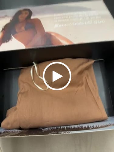 Customer video review of 🎁 Vestido Pareô Duna Marrom Coffee (100% off)