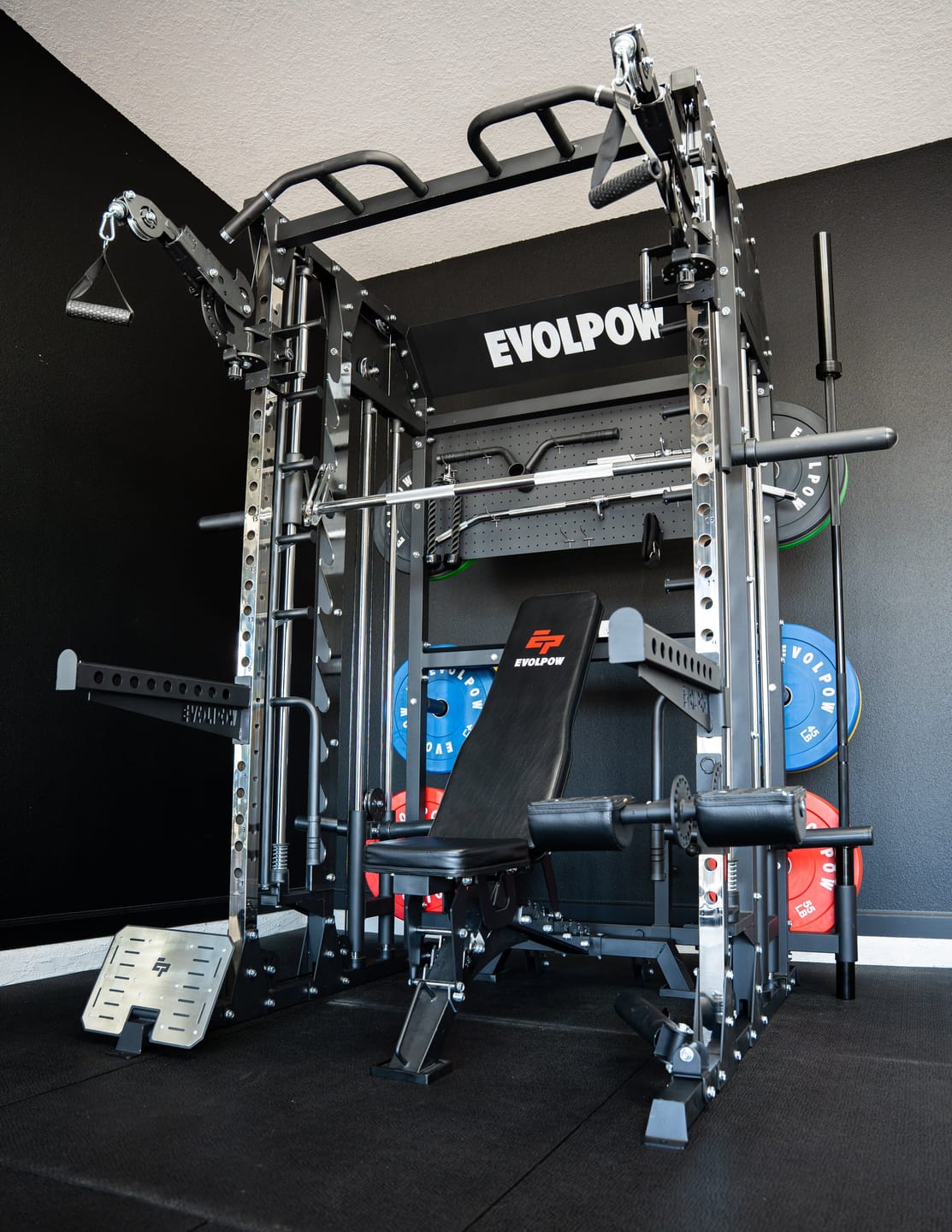 Customer photo review of EVOLPOW M2B Pro Brute All-In-One Smith Machine Home Gym