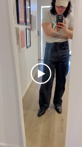 Customer video review of Curve Jeans - Selvedge