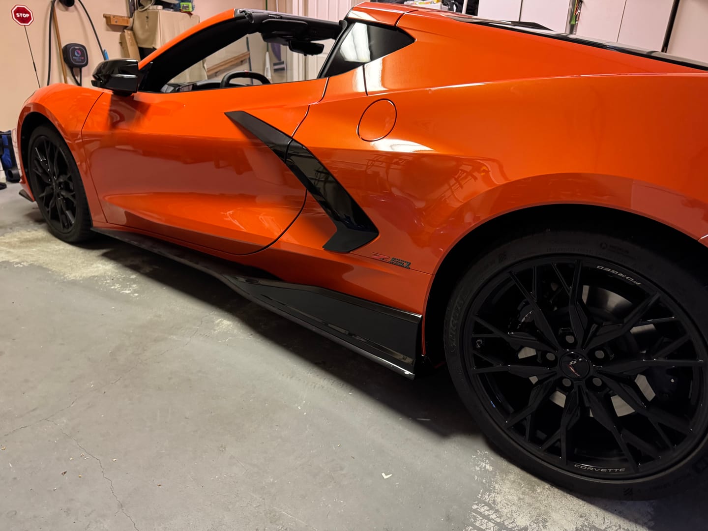 Customer photo review of Chevrolet Corvette C8 3VM Side Skirts