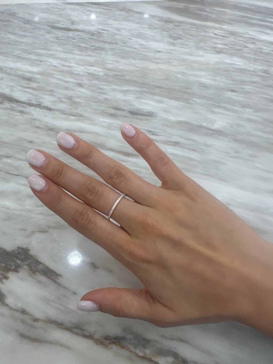 Customer photo review of Anillo Churumbela Zirconias Completa