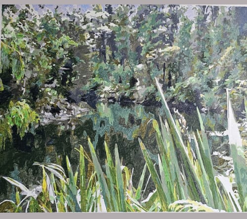 Customer photo review of Custom Paint By Numbers - Turn Trip Memory into Art