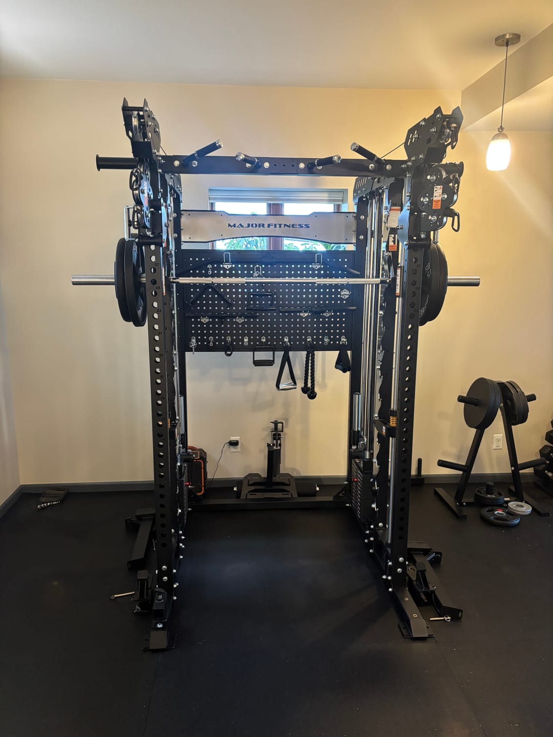 Customer photo review of Major Fitness Heritage Series B17 Flying Fortress All-In-One Functional Trainer with Smith Machine