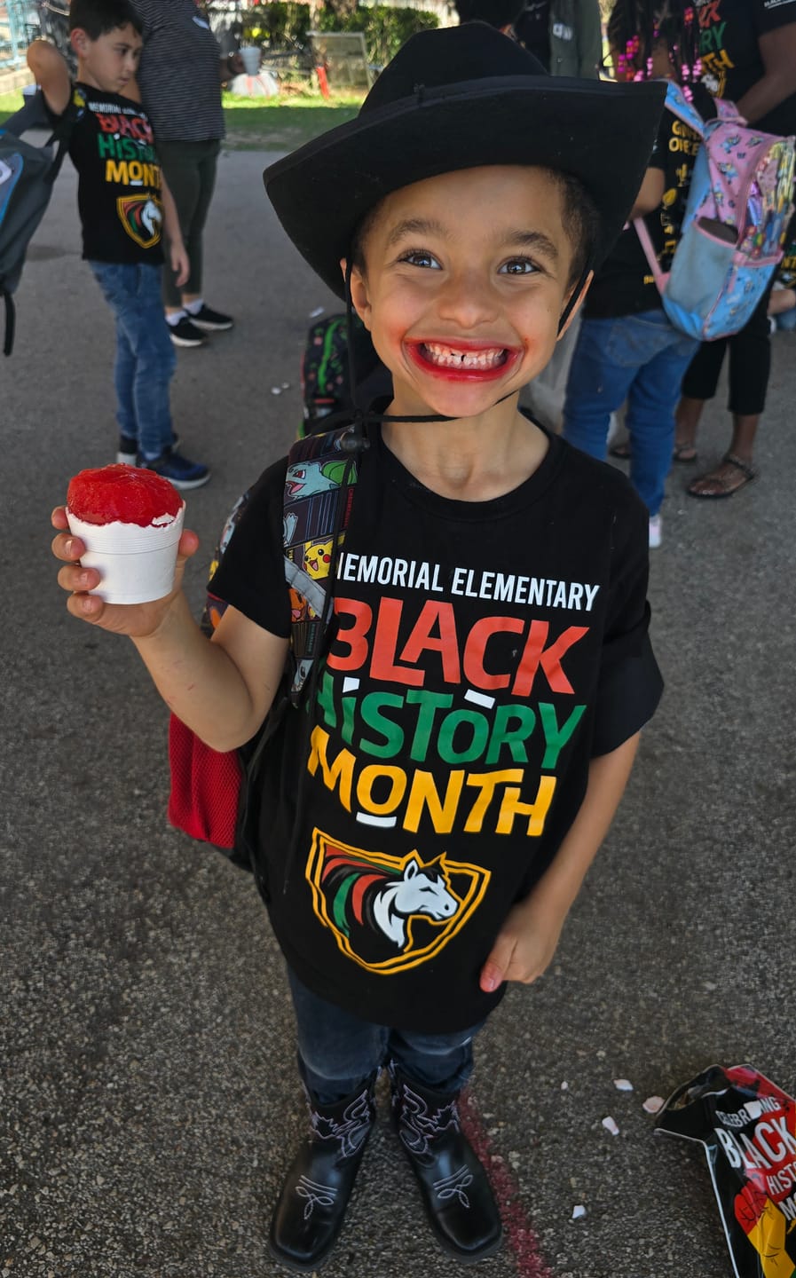 Customer photo review of Pre-Order: MES - 2026 Black History Unisex T-Shirt (Spirit Gear)