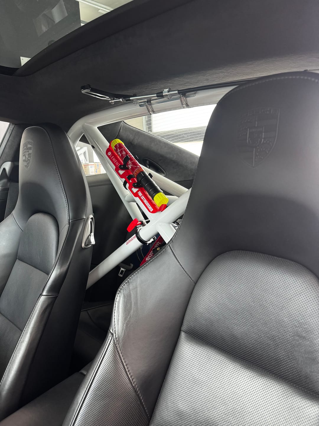 Customer photo review of Motion Raceworks Black Billet Parachute Handle Release Lever & Cable Mount Kit