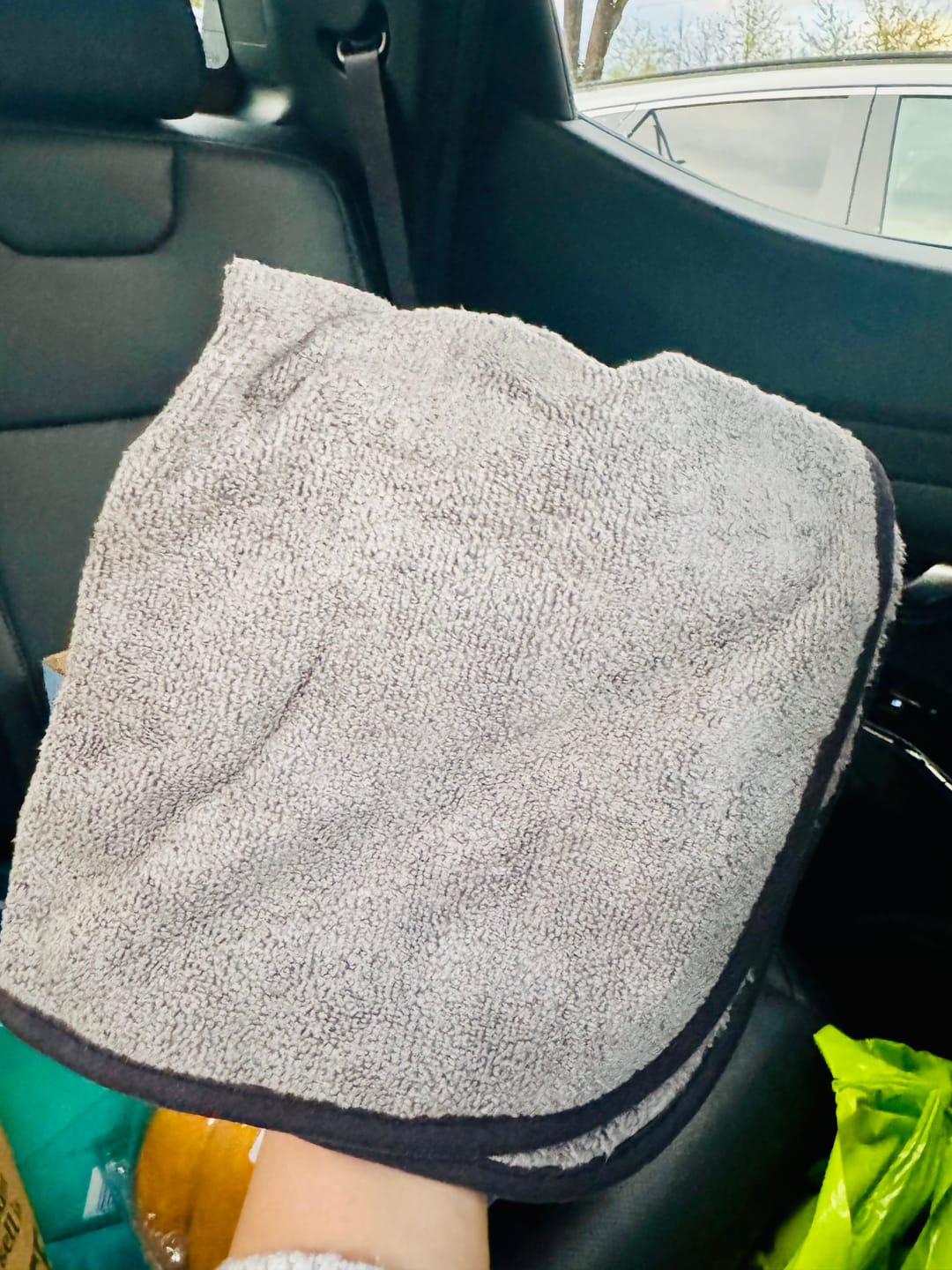 Customer photo review of Premium MicroFiber Towels (2Pack)