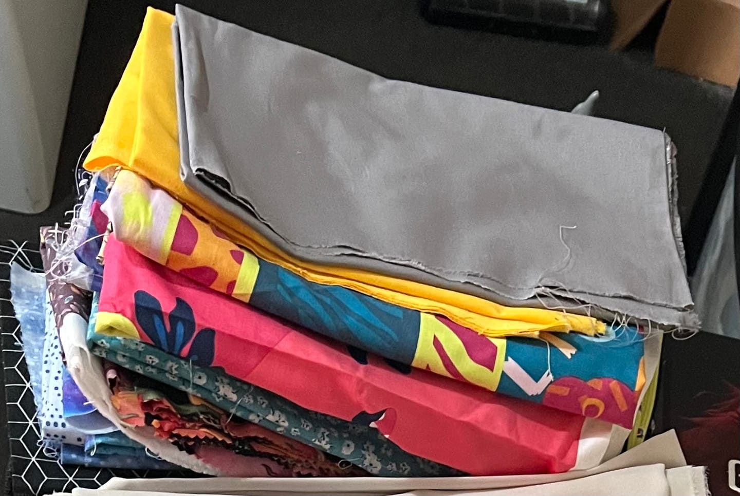 Customer photo review of Cotton Mystery Remnant Bundle
