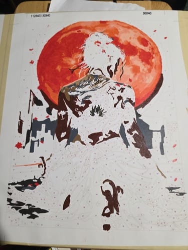 Customer photo review of The Moon's Warrior