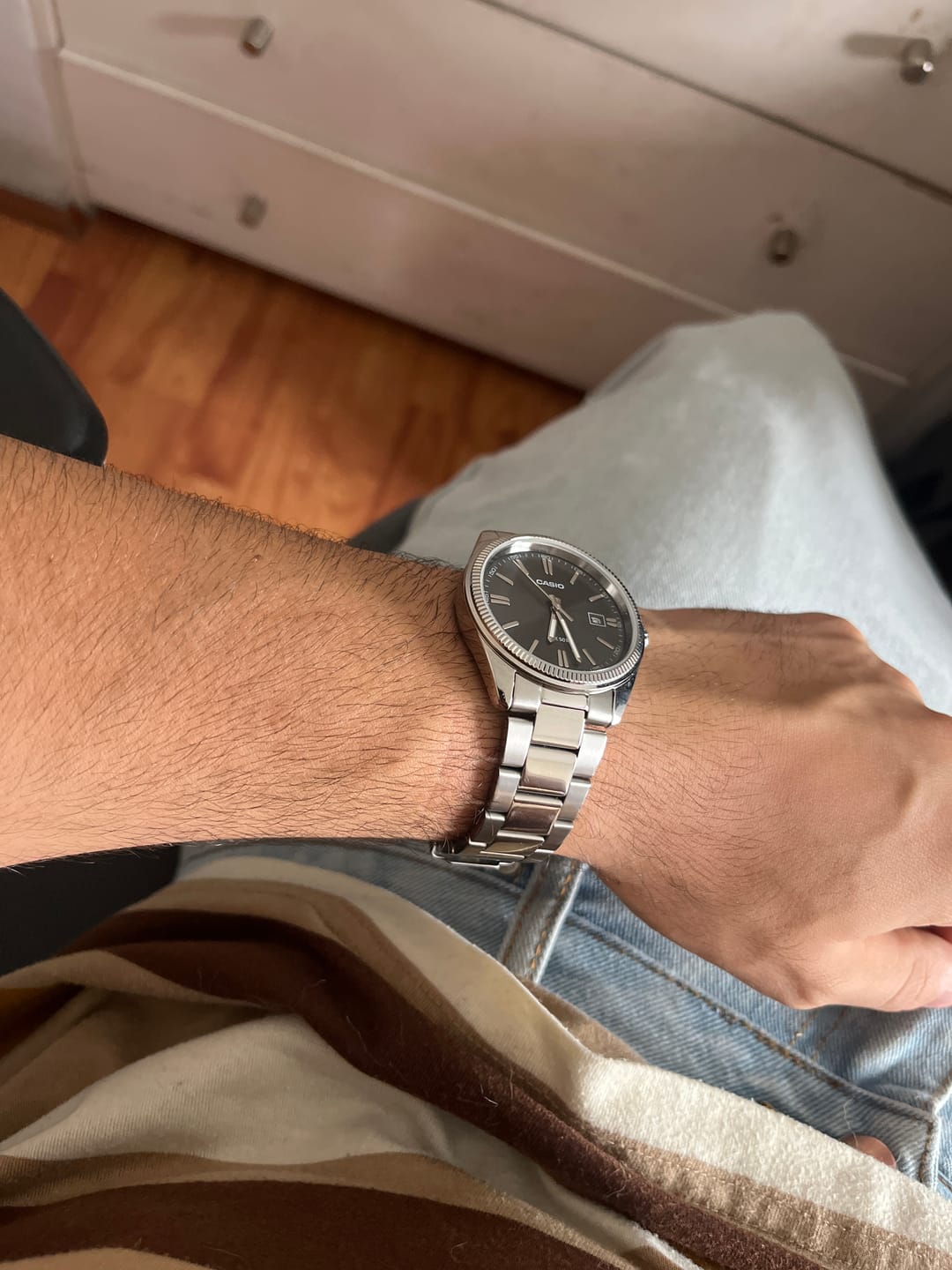 Customer photo review of Reloj Casio Análogo MTP-1302D-1A1V Negro 38,5mm