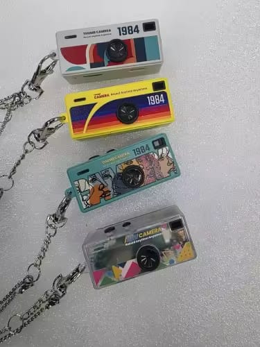 Customer photo review of PocketPik Retro Keychain Camera