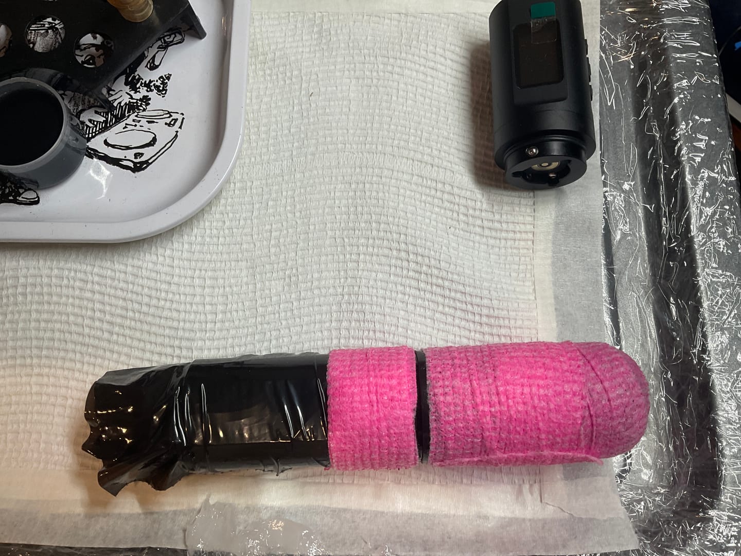 Customer photo review of PEPAX Leve H2 Wireless Tattoo Pen Machine Professional Bundle (3.5 Black)